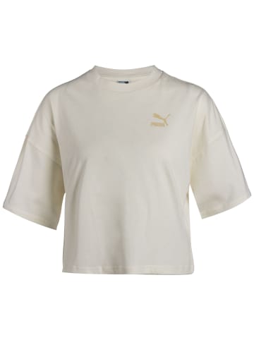 Puma T-Shirt Classics Oversized in beige