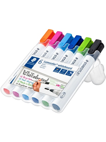 Staedtler Whiteboardmarker Lumocolor ca. 2mm Packung mit 6 Stück