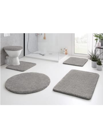 Kleine Wolke Badteppich Relax in grau