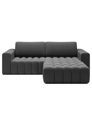 MF Design Bonita Recamiere Rechts in Grau -  (L) 175 x (B) 250 x (H) 92 cm