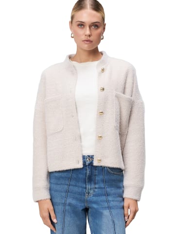 Zero  Sweatblazer strukturiert mit Knopfleiste in CreamCamel
