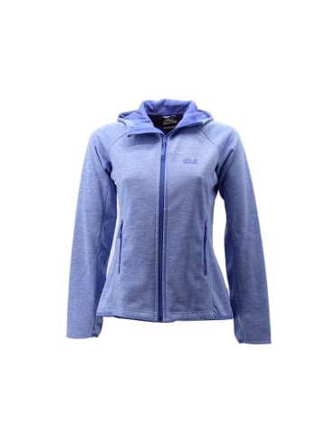 Jack Wolfskin Jacke La Cumbre Trail Fleece Hoodie in Blau