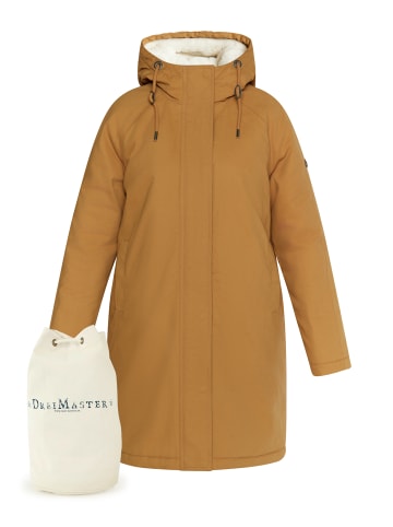 DreiMaster Vintage Winterparka + Shopping Bag - Set in Kamel