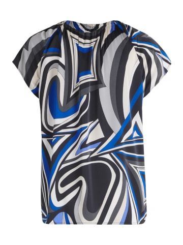 Betty Barclay Casual-Bluse mit Muster in Schwarz/Blau