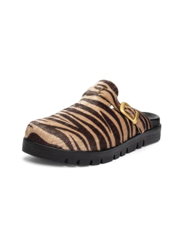 VITAFORM Textil Clogs in zebra