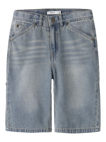 name it Bermudashorts in Vintage Medium Blue Denim
