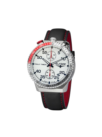 Elysee Quarzuhr Rally Timer I in SILVER