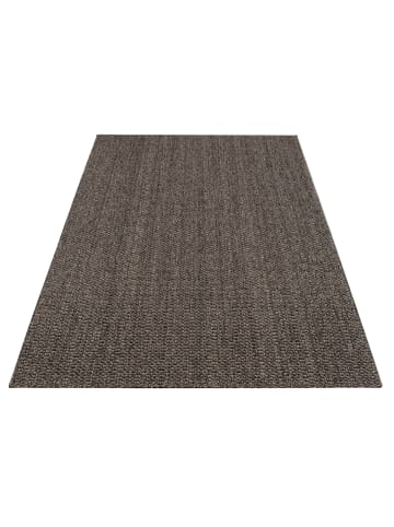 KADIMA DESIGN Teppich Kurzflor Unifarben Wohnzimmer in Anthrazit