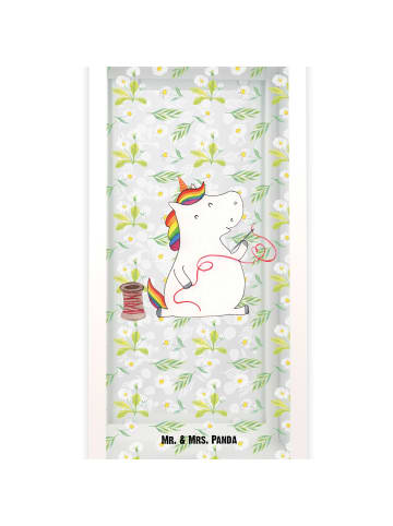 Mr. & Mrs. Panda Gartenlaterne Einhorn Näherin ohne Spruch in Transparent