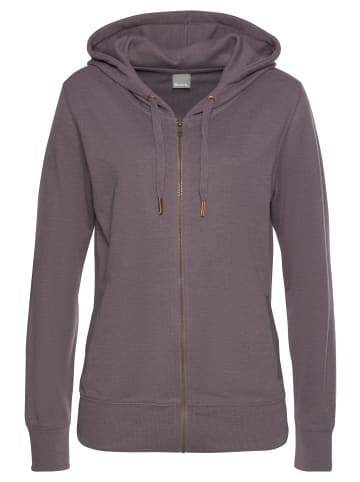 Bench Sweatjacke in mauve-meliert