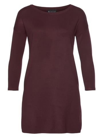 Laura Scott Longpullover in rotbraun
