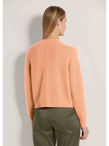 MADELEINE Kurze Strickjacke in pfirsich