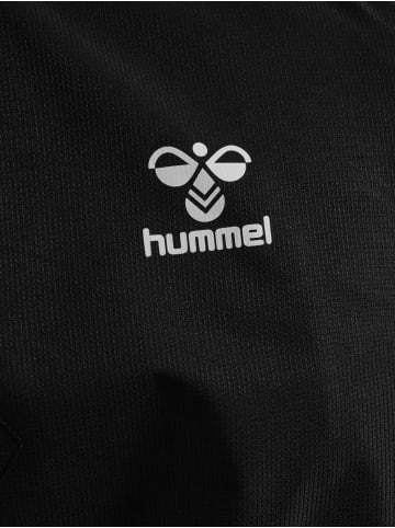 Hummel Reißverschluss Jacke Daumenlöcher Hmlauthentic Erwachsene in BLACK