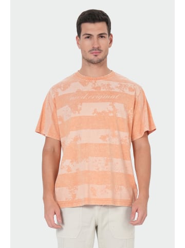 Elf T-Shirt Tan Orange Stripe
