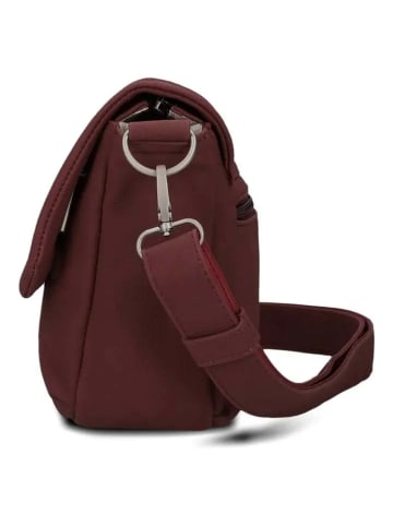 Zwei Mademoiselle M60 - Umhängetasche 33 cm (sand) in rubin