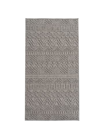 Teppich Boss Kurzflor Teppich Helix 2202, Läufer - Silber