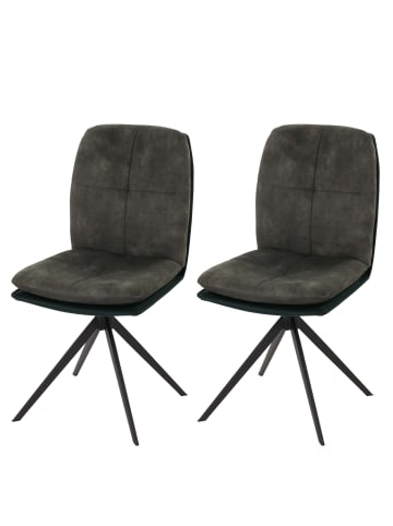 MCW 2er-Set Esszimmerstuhl M68, Grün