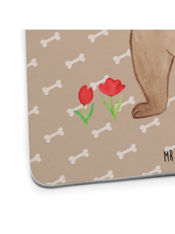 Mr. & Mrs. Panda Tassenuntersetzer Hund Dame ohne Spruch in Hundeglück