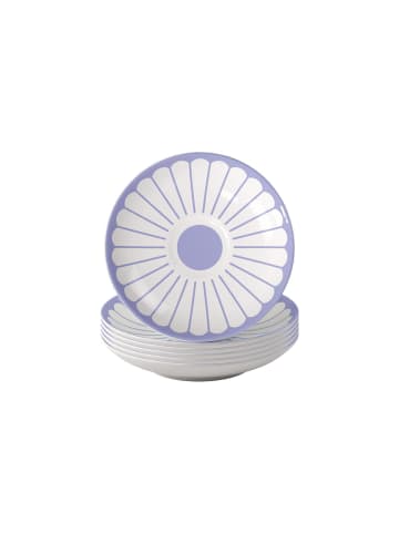 Villeroy & Boch 6er Set Espressountertassen Fleur Couleur ø 11,7 cm in Bleu