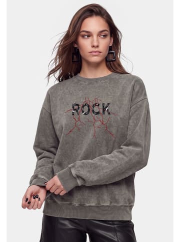 myMo ROCKS Women Sweatshirt in Olive