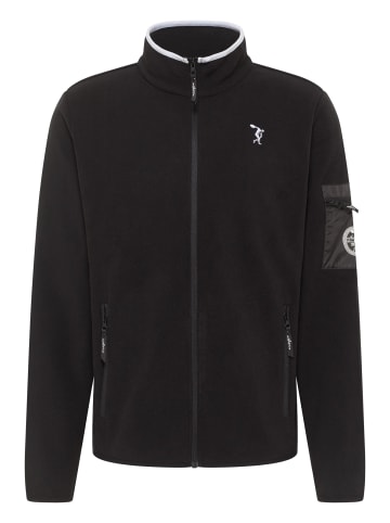 Carlo Colucci Sweatjacke Drescher in Schwarz