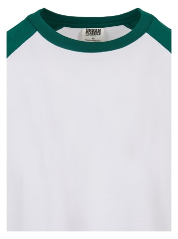 Urban Classics Longsleeves in white/green