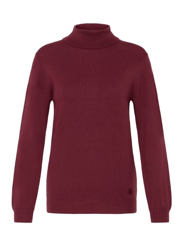 Oxmo Rollkragenpullover OXAIDA ROLLNECK in Rot