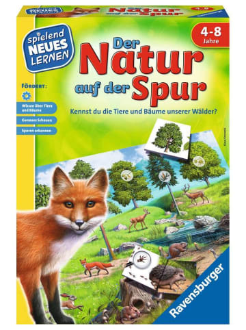 Ravensburger Lernspiel Der Natur auf der Spur 4-8 Jahre in bunt