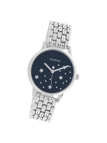 Oozoo Armbanduhr Oozoo Timepieces silber mittel (ca. 34mm)