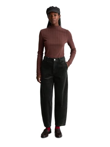 Marc O'Polo DENIM Cordhose Model Airin barrel leg in Schwarz