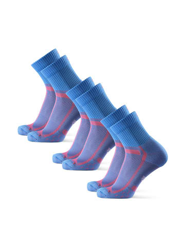 DANISH ENDURANCE Socken Long Distance Quarter in blau