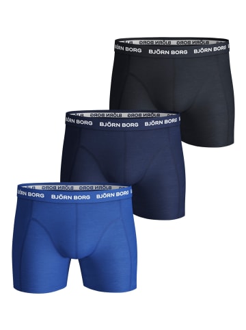 Björn Borg Boxershort 3er Pack in blau