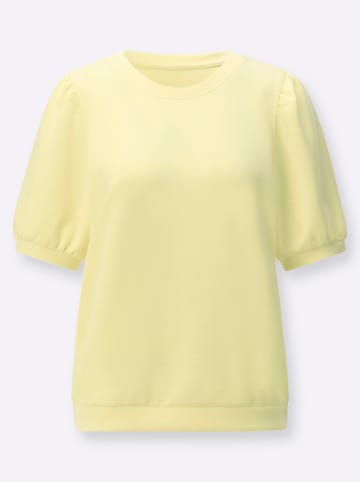 WITT WEIDEN Kurzarm-Shirt in zitrone