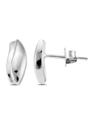 Adeliás Damen Ohrringe – Ohrstecker aus 925 Silber in silber