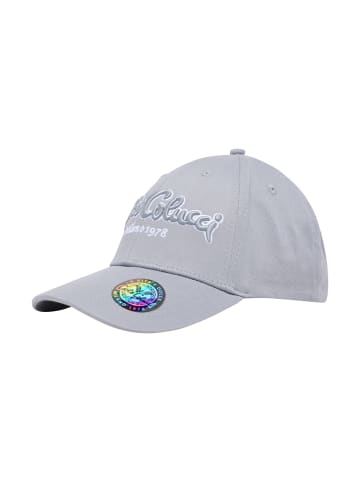 Carlo Colucci Baseball Cap Elezi in Grau