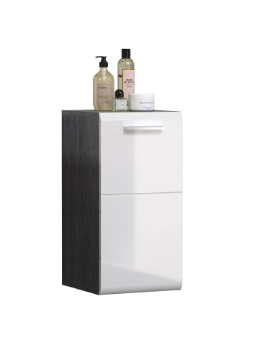 ebuy24 Badschrank Riva B Weiß 35 x 33 cm