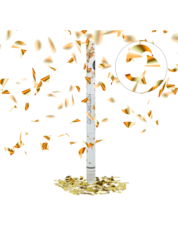 relaxdays 2x Partypopper in Gold/ Silber