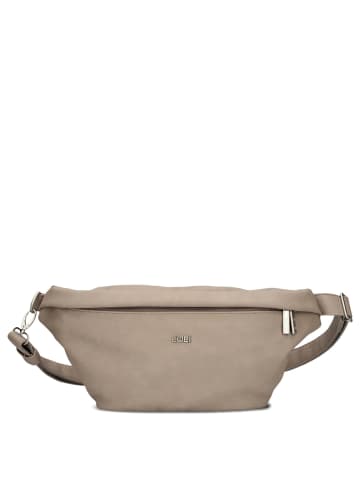 Zwei Mademoiselle MH80 - Gürteltasche 40 cm (leo) in nubuk-cappuccino