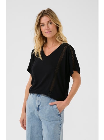 Cream T-shirt CRSonja Relaxed fit in Pitch Black