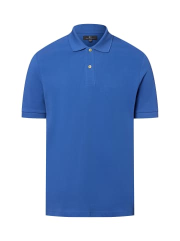 Nils Sundström Poloshirt in blau