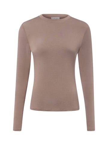 Marie Lund Langarmshirt in taupe