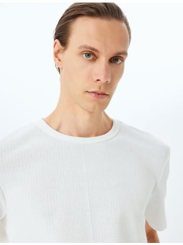 KOTON TSHIRT SS in Weiß