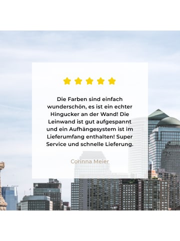 MuchoWow Leinwand bilder Freiheitsstatue (BxH)