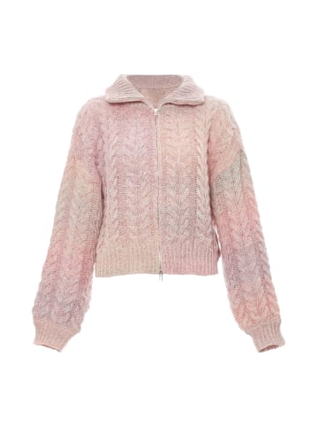 Sookie Damen Strickjacke in PINK GELB