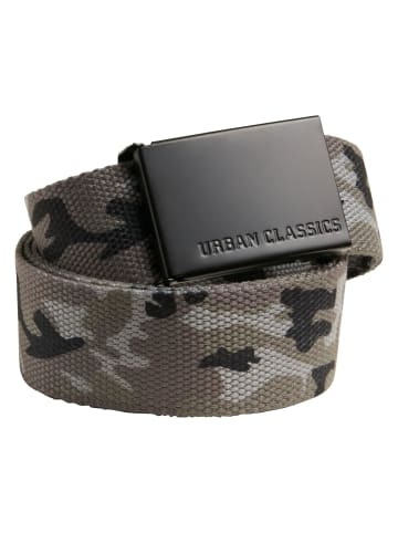 Urban Classics Gürtel in grey camo/black