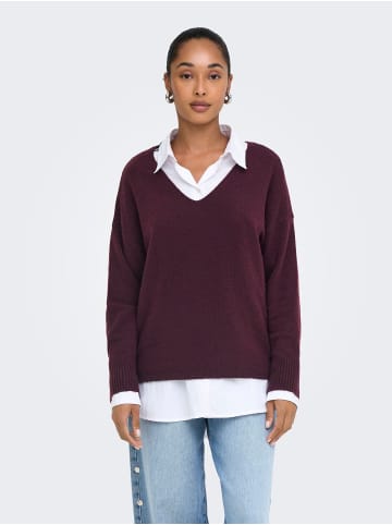 ONLY Strickpullover in Winetasting