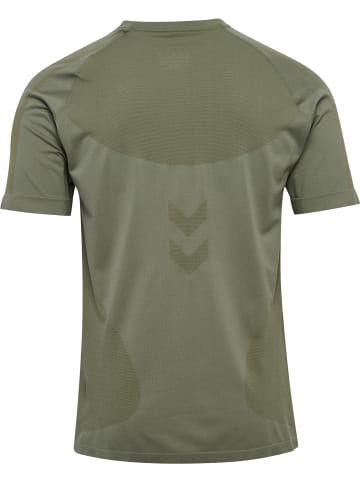 Hummel T-Shirt Hmlhiit Multisport Herren in DEEP LICHEN GREEN