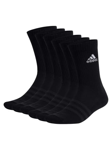 adidas Socken 6er Pack in Schwarz