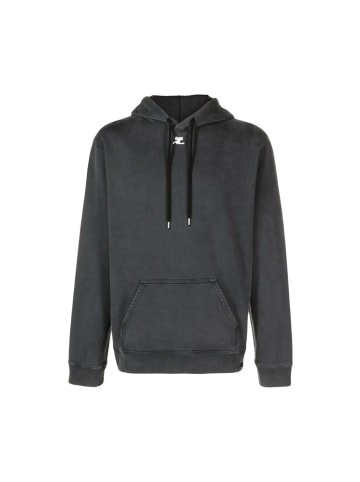 Courreges Courrèges stonewashed Pullover Grau