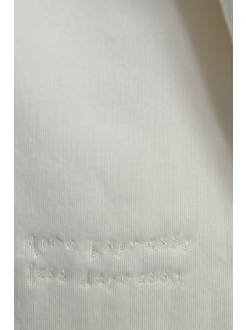 Smith&Soul Boxy Hoodie Embroidery in Cream White